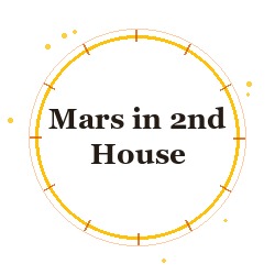 Mars in 2nd House